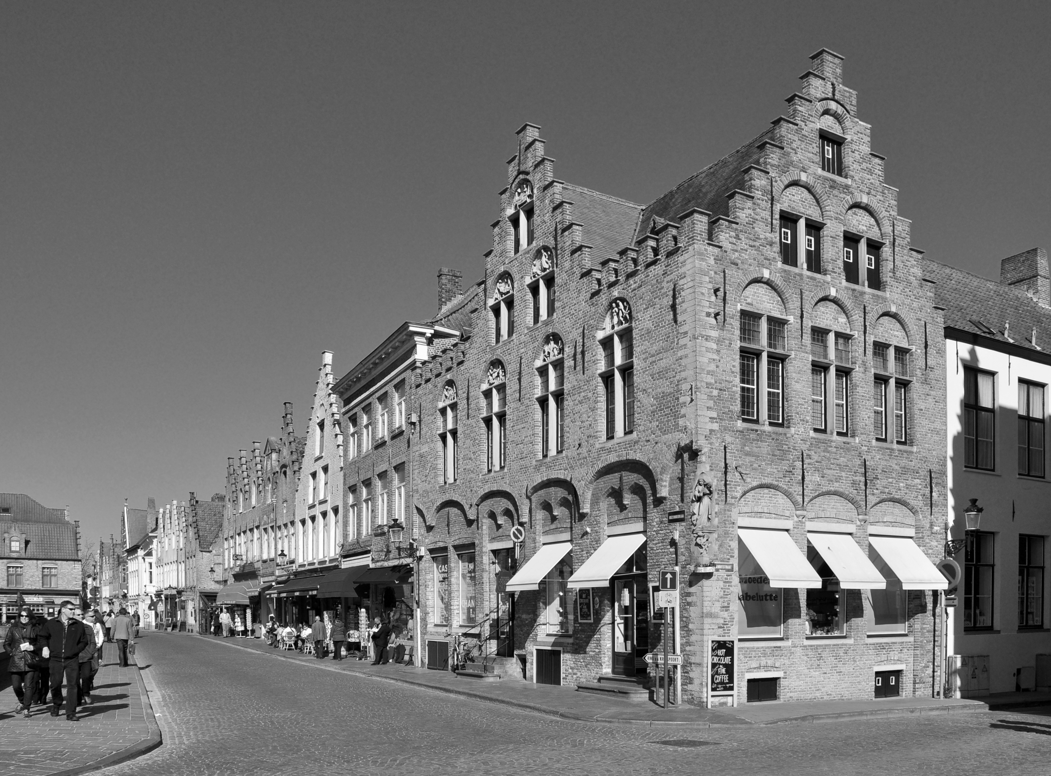 Rozenhoedkaai Brugge grachten